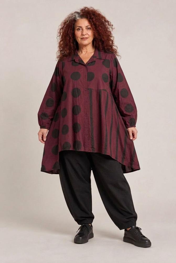 unieke oversized katoenen vest 8342aw - Moonshine