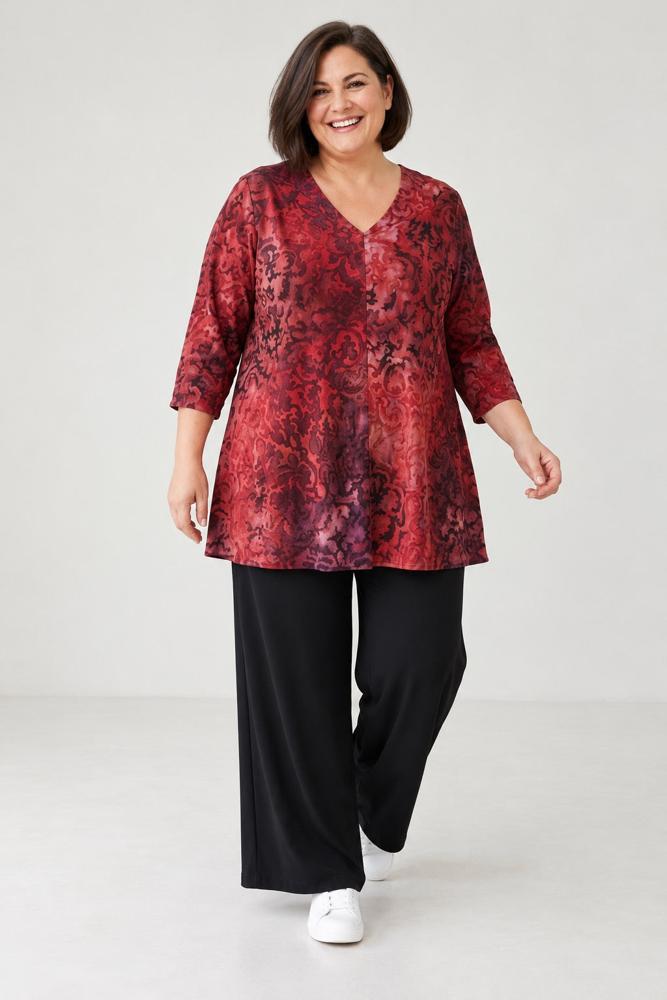 tie-dye boho tuniek shirt rina - Ophilia