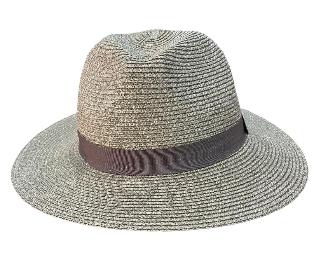 klassieke fedora hoed met lint - unisex zomerhoed - Alexandr&