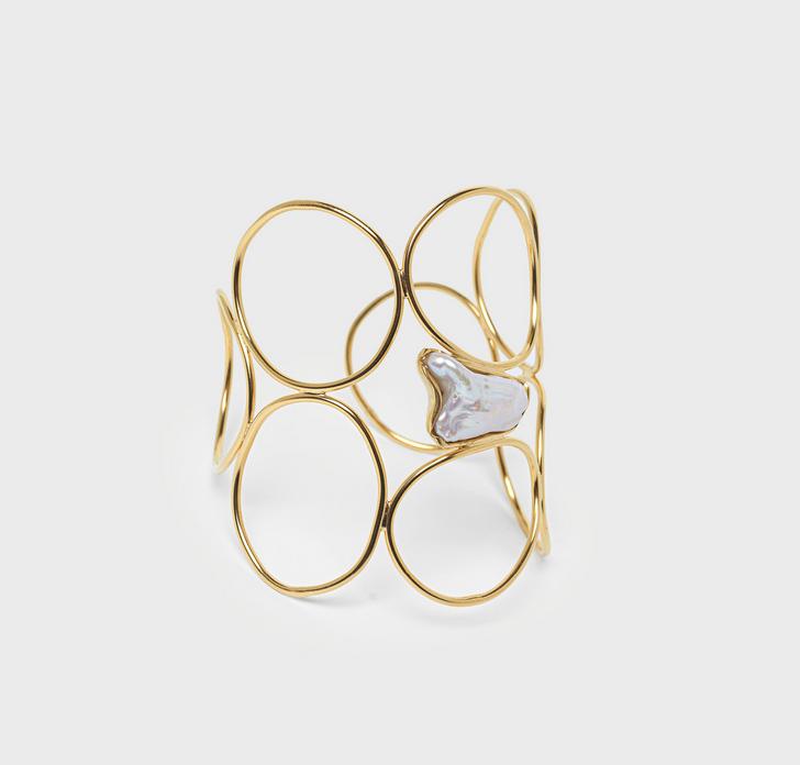 armband met parel "columbine" 308860 - Katerina Vassou