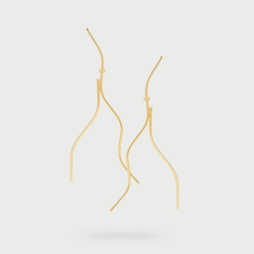 wilg tak oorbellen "willow" 306566 - Katerina Vassou