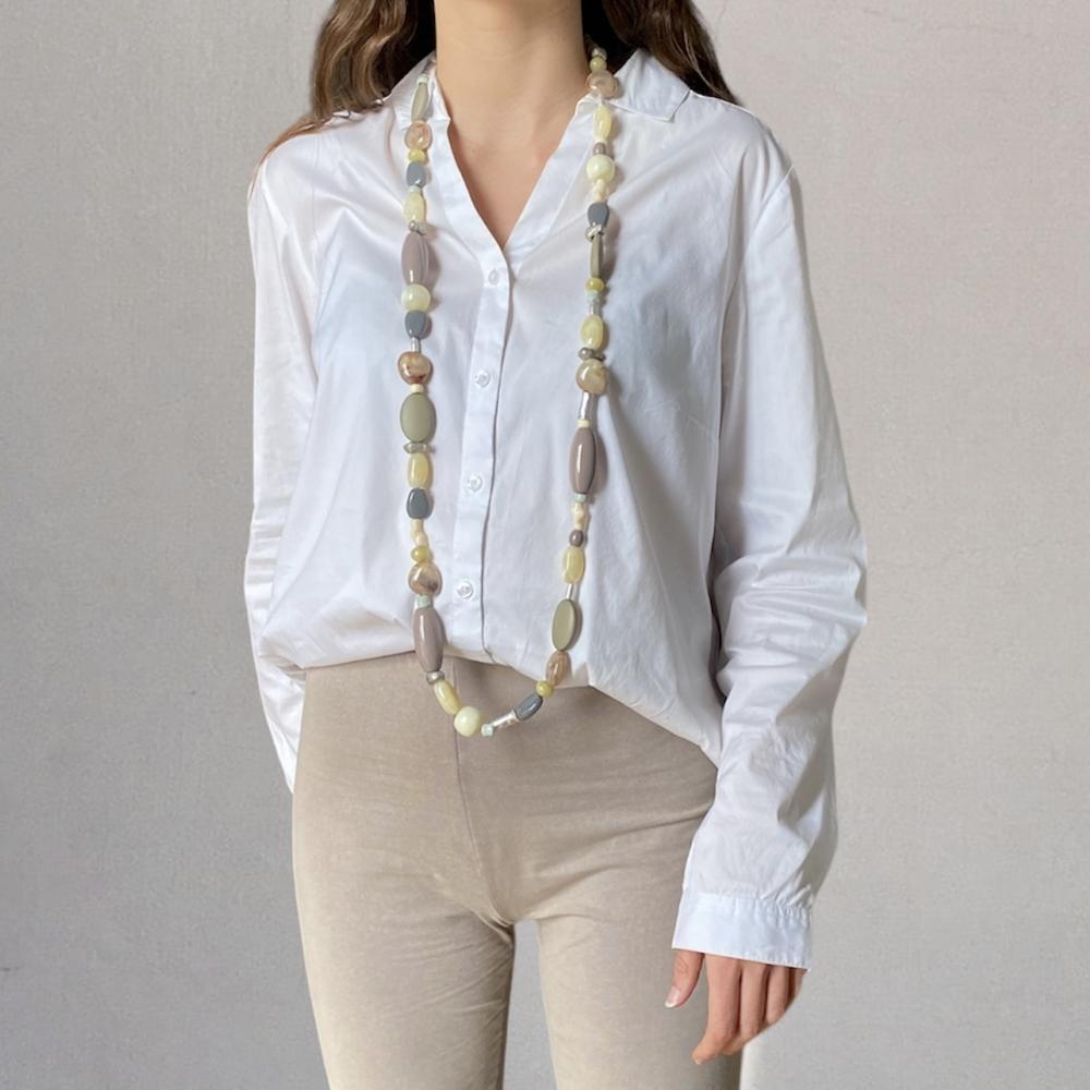 elegante resinahalsketting design 13977 - Rosanna de la Riva