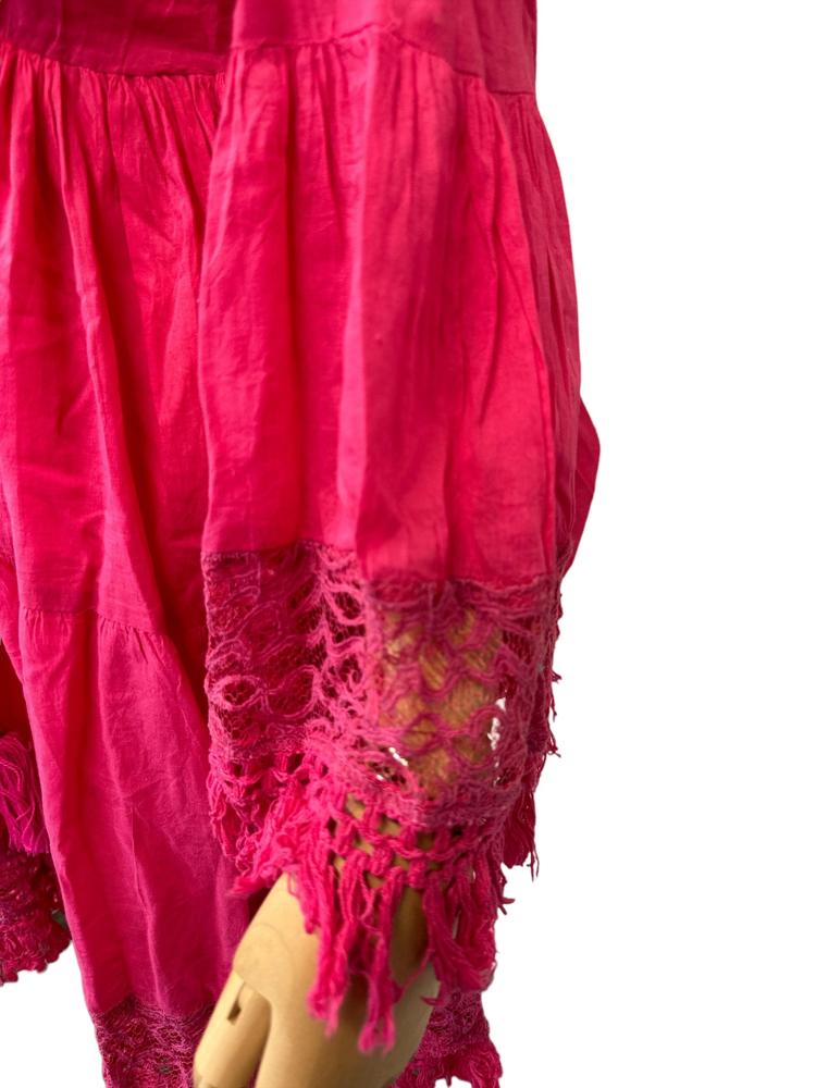 boho-chique kanten tuniekjurk cv1022 - Antica Sartoria