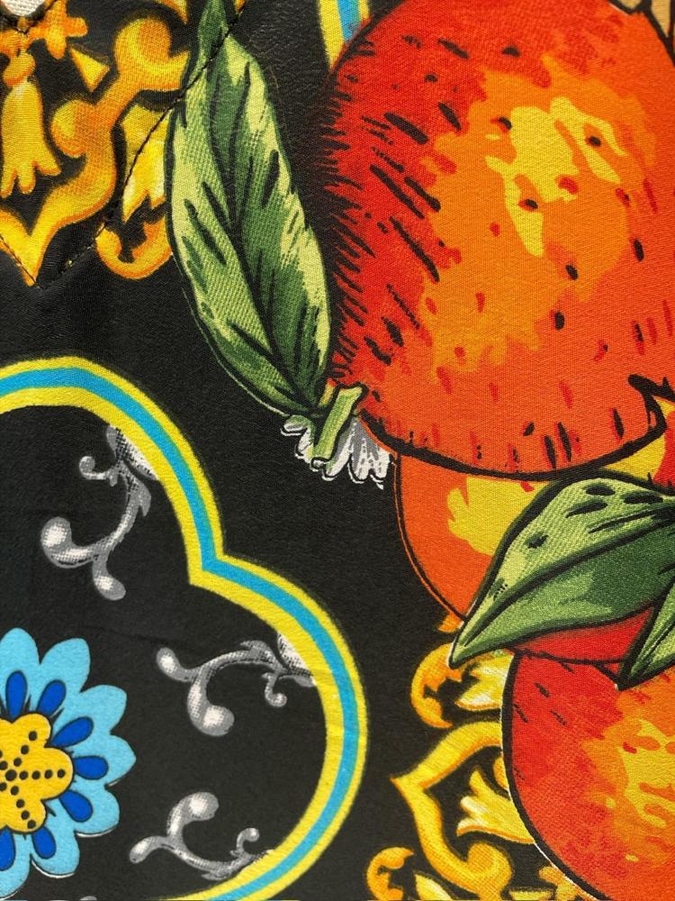 bohemien print tuniekjurk met v-hals - cc262 - Antica Sartoria