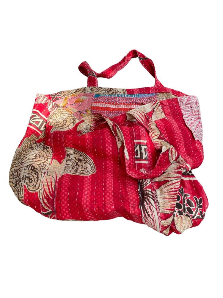 bag vintage kantha 55x50 - Heavenlywell