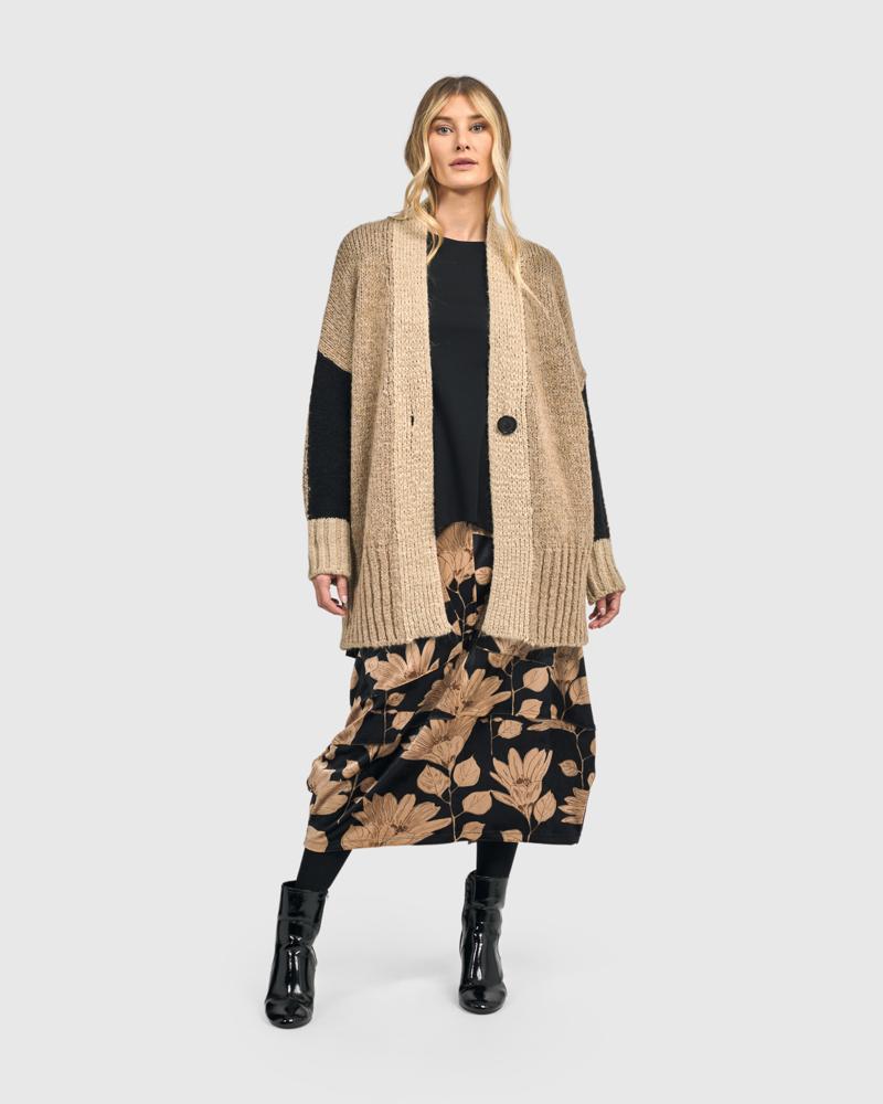 asymmetrische shirt met lange mouwen at624 - Alembika