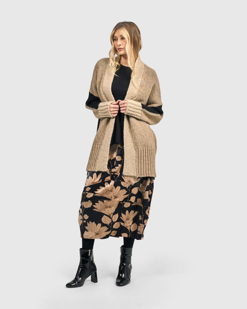 asymmetrische shirt met lange mouwen at624 - Alembika