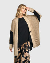 asymmetrische shirt met lange mouwen at624 - Alembika