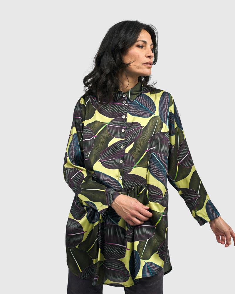 stijlvolle broek met patroon - ap801 - Alembika