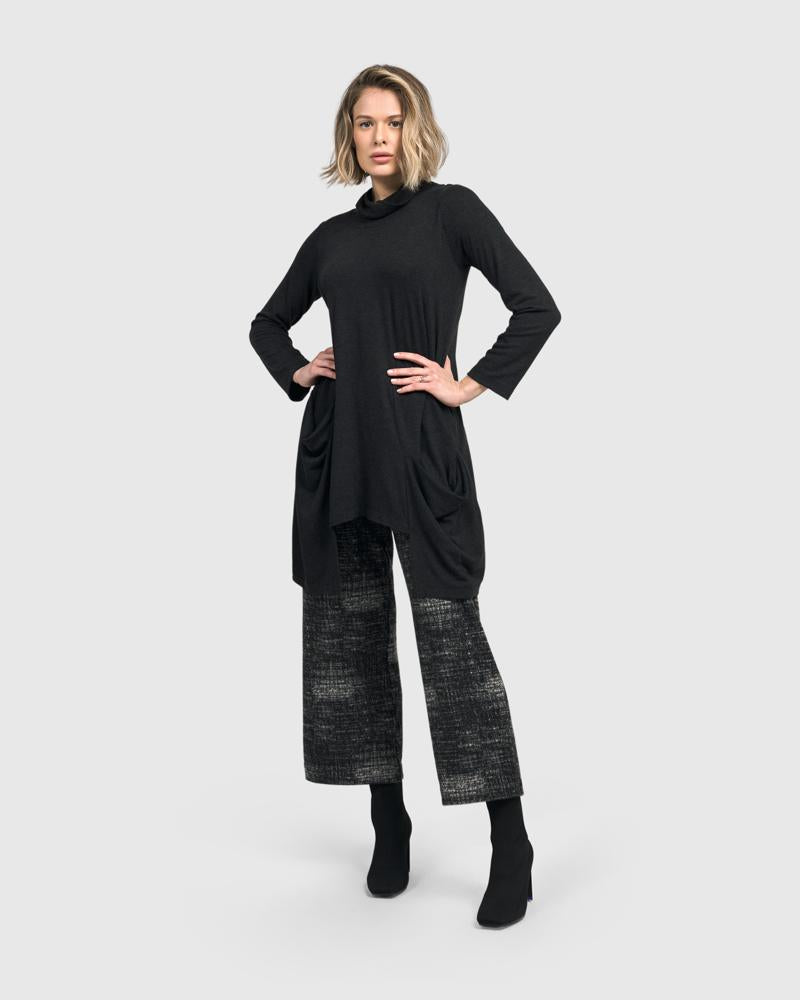 stijlvolle gemêleerde broek up441 - Urban by Alembika