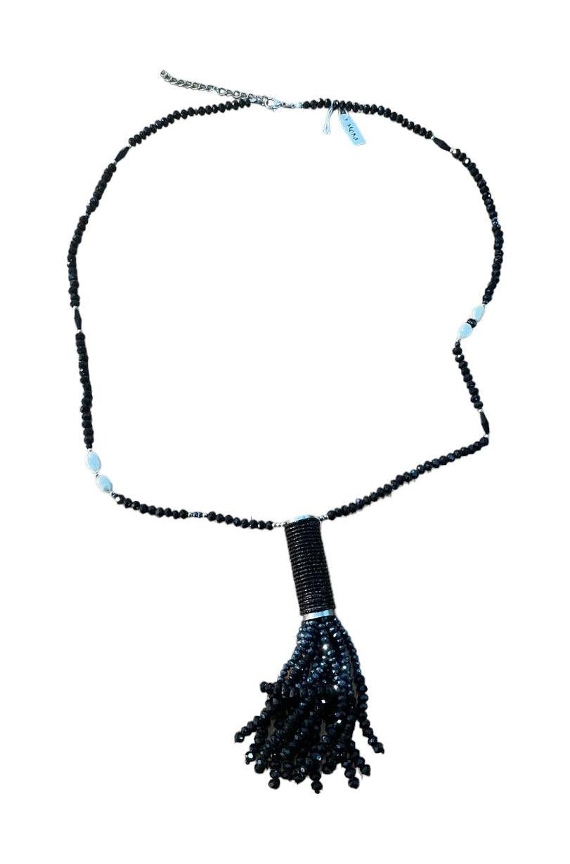 feestelijke kralen ketting hk114 - Mona
