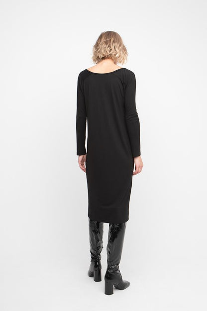elegante midi-jurk met lange mouwen 755218 - Ozai N Kü