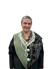 handgekleurde sjaal met barokpatroon 242075 - PrivateSachen