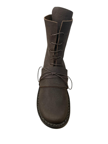 stoere enkellaars in vintage stijl &quot;dare&quot; - Trippen