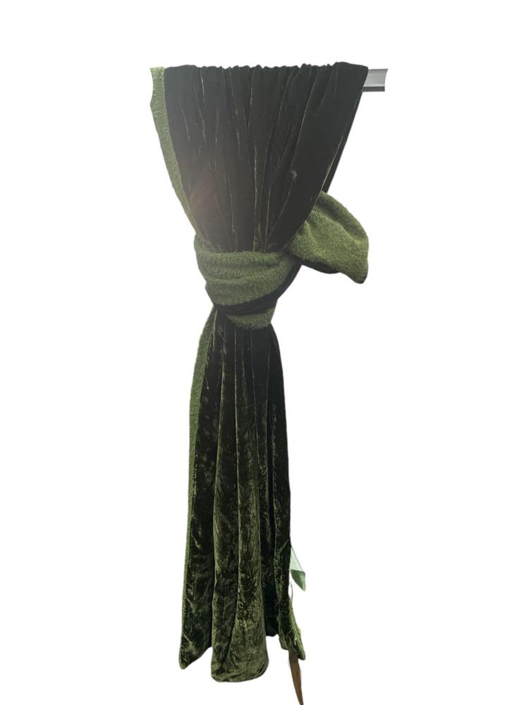 elegante handgekleurde fluweelachtige sjaal 24082 - PrivateSachen