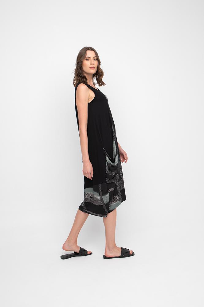 jurk met opvallend geometrisch patroon 850484 - Ozai N Kü