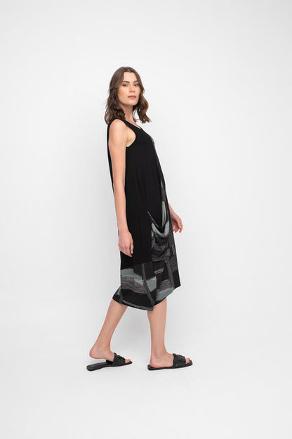 jurk met opvallend geometrisch patroon 850484 - Ozai N Kü