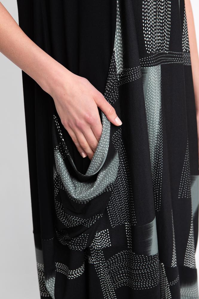 jurk met opvallend geometrisch patroon 850484 - Ozai N Kü