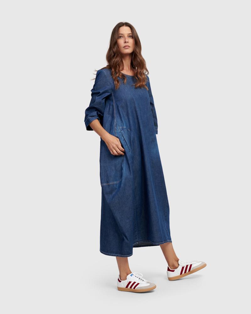 jurk met eigentijdse twist sd822 - Alembika