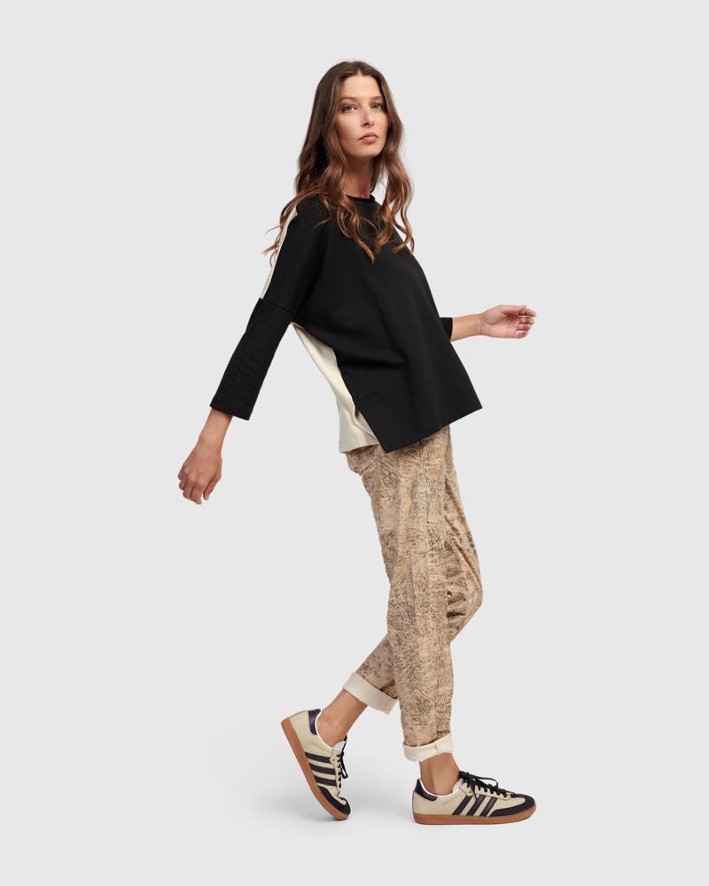 vintage stijl broek sp623 - Alembika