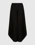 wijde broek met asymmetrische zoom sp625 - Alembika