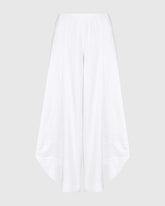 wijde broek met asymmetrische zoom sp625 - Alembika