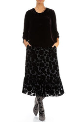 maxi-rok met cirkelpatroon 4447/2-s136-s302 - Grizas