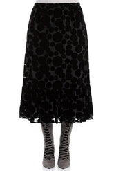 maxi-rok met cirkelpatroon 4447/2-s136-s302 - Grizas