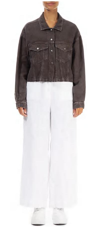 linnen kort vestje 71287-od412 - Grizas