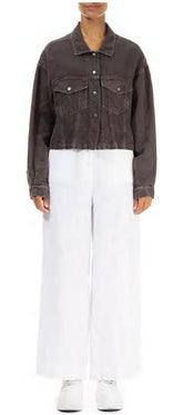 linnen kort vestje 71287-od412 - Grizas