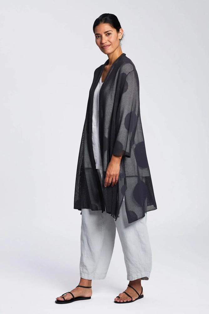 stijlvolle luchtige gilet 8535-066 - Vetono