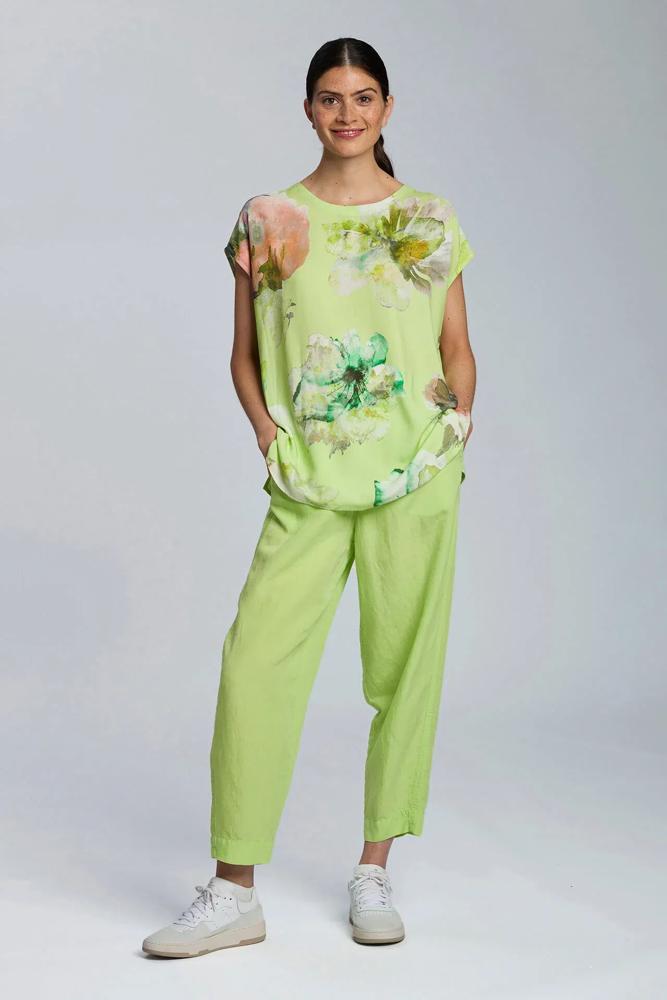 casual bloemenprint shirt 8526-014 - Vetono