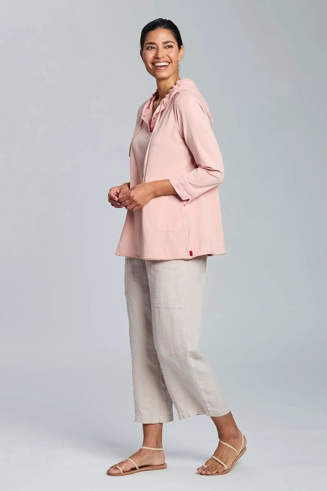 casual comfort broek met zakken 8505-044 - Vetono