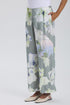 luchtige bloemenprint broek 8526-046 - Vetono