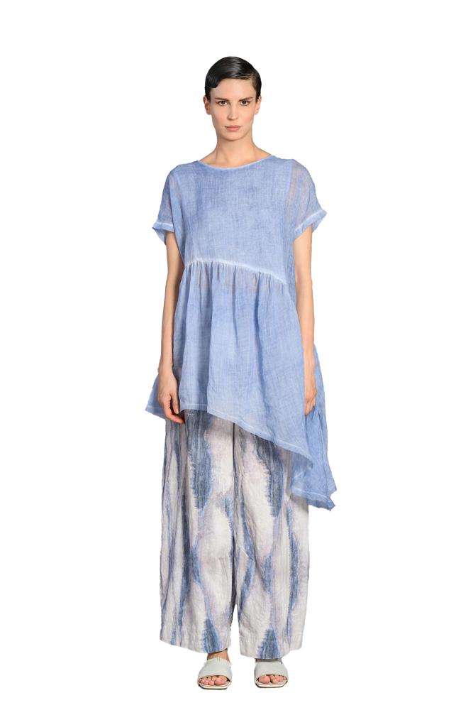 luchtige lyocell ramie tuniek 22/carico - Lotus Eaters