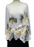 pull met luxe abstracte print p24ma228 - Working Overtime