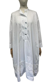 overhemdjurk met kantdetails p241146 - Working Overtime