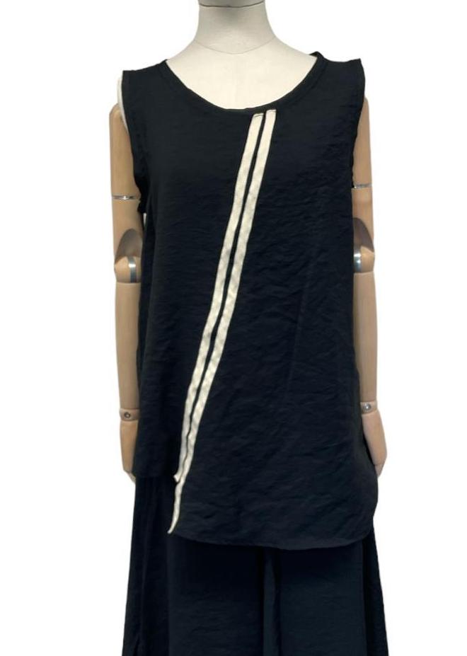 top met witte verticale strepen p242170a - Working Overtime