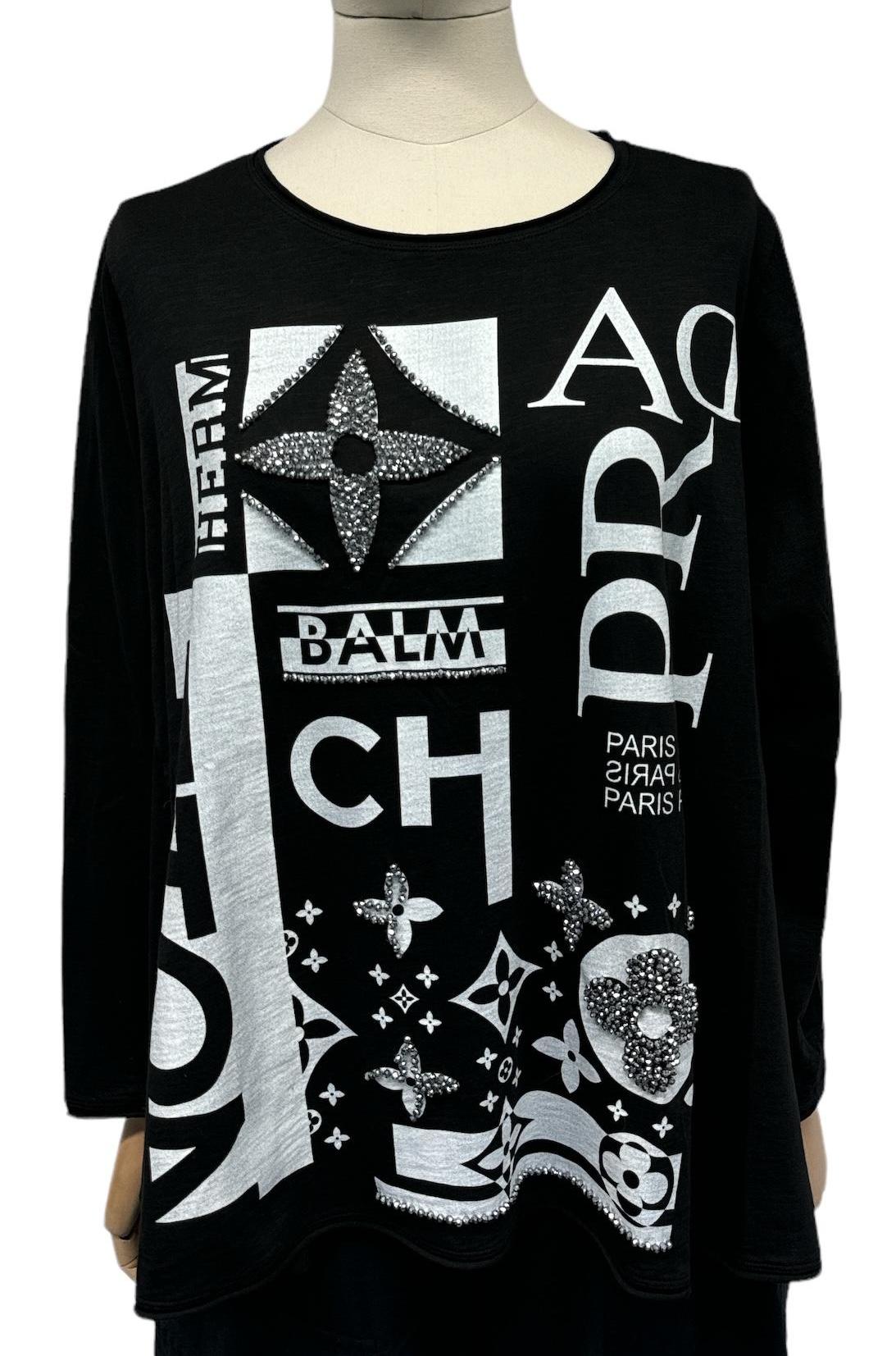 pull met strass steentjes p244124r - Working Overtime