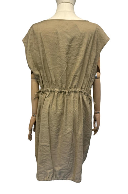 tuniekjurk met veterdetails en asymmetrische zoom p242192 - Working Overtime