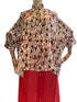 linnen bloemenshirt met print lia271 l383 - Thanny