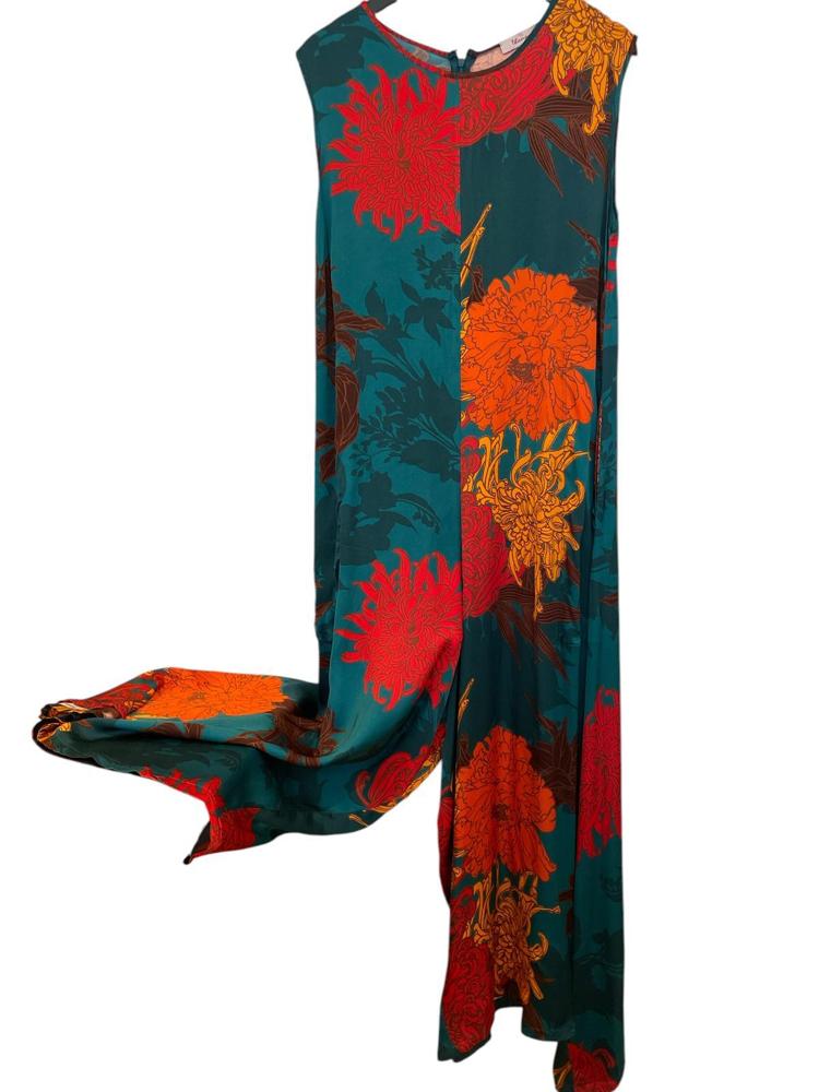 elegante bloemenprint jumpsuit b96-1 vi - Thanny