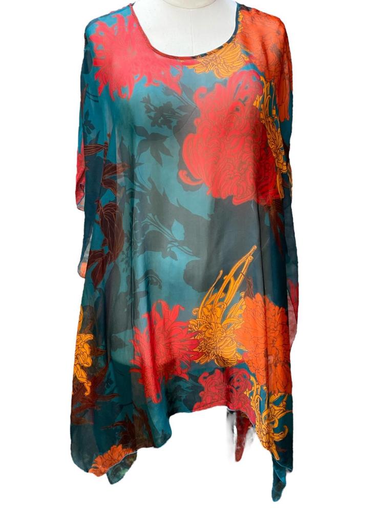 chique chiffon blouse mary n2 chiffon - Thanny