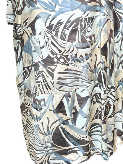 luchtige viscose printjurk b36 vi - Thanny