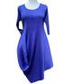 plissé elegantie jurk sky220 - Thanny
