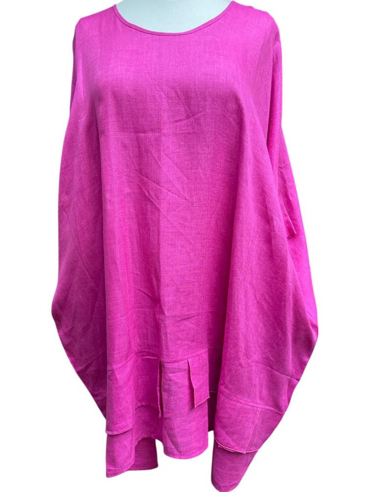 linnen zomerjurk s12-05/2 anna - Thanny