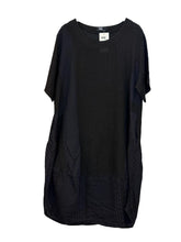 luchtige zomerjurk met strepenpatroon 91868 - MB Style