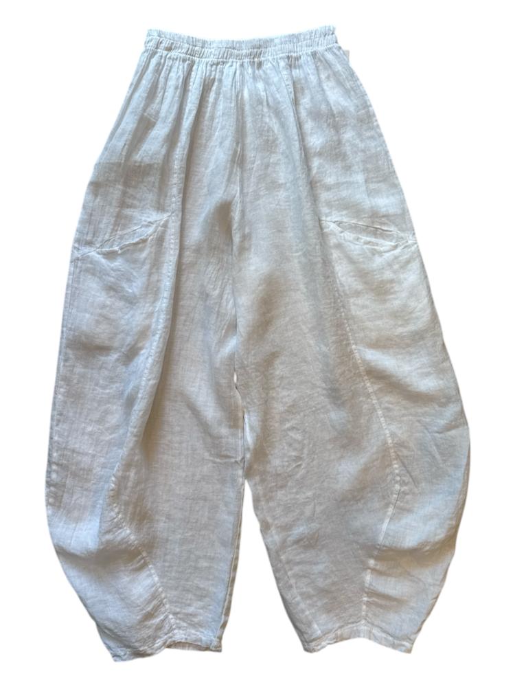 wijde linnen broek 4758 - MB Style