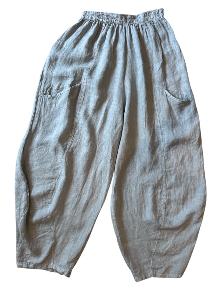 wijde linnen broek 4758 - MB Style