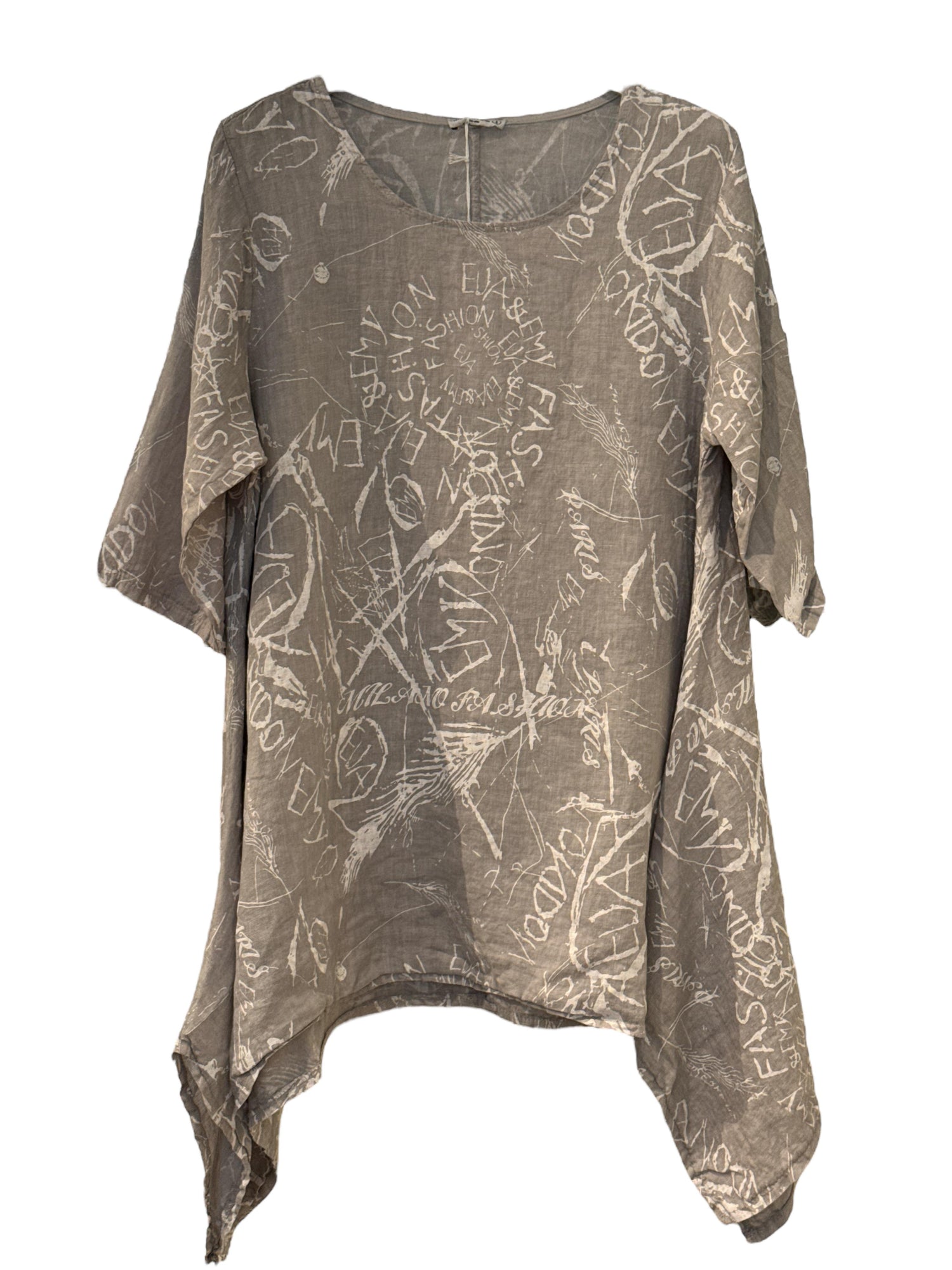 linnen shirt 6520b - Moonshine